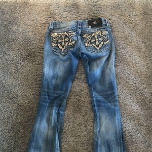 Miss me signature-rise boot Jean